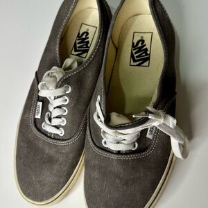 Vans Charcoal Canvas Sneakers